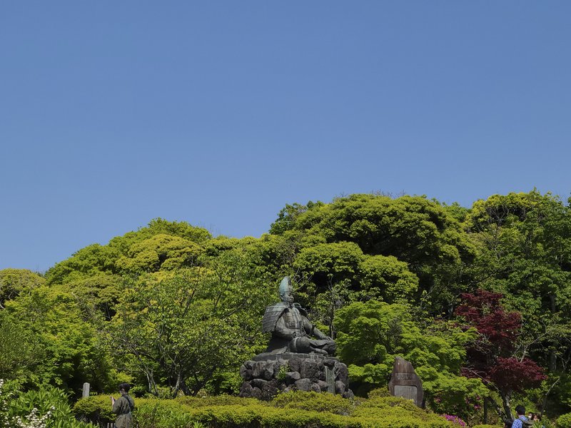 源氏山公園 源頼朝像（2022-05-03）