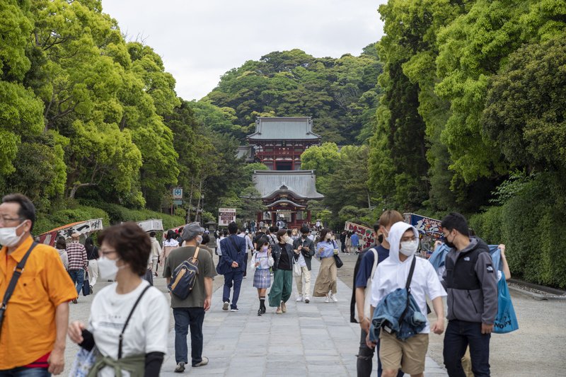 鶴岡八幡宮参道（2022-05-07）